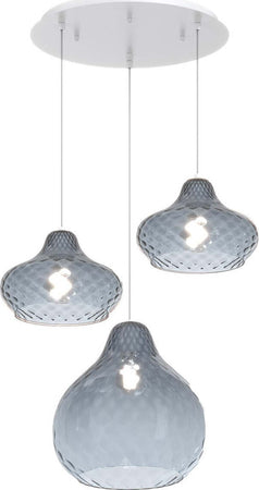 Lampadario-vetro-colorato-Top-Light-DRESS-1191-BI-S3-TMIX-ZA-E27-LED-lampada-soffitto-moderna