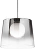 Lampadario-vetro-cromo-Ideal-Lux-FADE-271293-G9-LED-lampada-soffitto-moderna