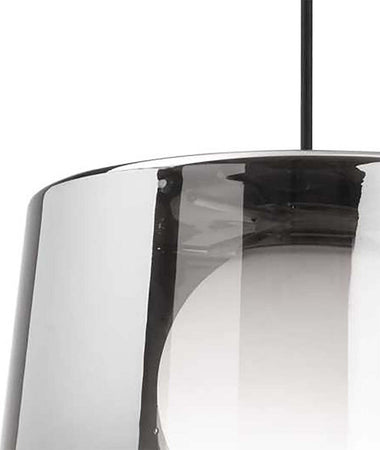 Lampadario-vetro-cromo-Ideal-Lux-FADE-271293-G9-LED-lampada-soffitto-moderna