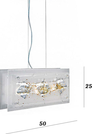 Lampadario-vetro-foglia-argento-ambra-Familamp-MIAMI-309-SP-E27-LED-lampada-soffitto-moderna-artigianale