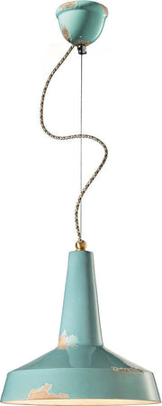 Lampadario-Vintage-Vague-Vintage-Ferro-E-Ceramica-Azzurro-1-Luce-E27-35Cm