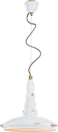 Lampadario-Vintage-Vague-Vintage-Ferro-E-Ceramica-Bianco-1-Luce-E27-40Cm