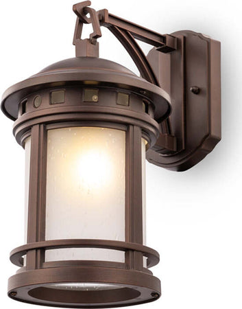 Lampade-Da-Parete-Vintage-Da-Esterno-Alluminio-Marrone-1-Luce-E27-60W-Ip44