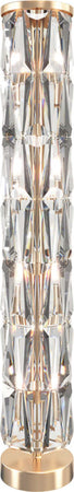Lampade-Da-Scrivania-Contemporanea-Puntes-Acciaio-Oro-8-Luci-Diffusori-Vetro