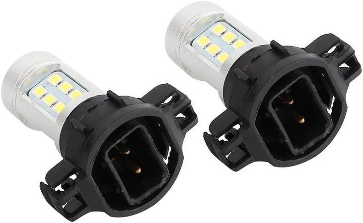 Coppia Lampade Led H16 PS24W Canbus 21smd Luce Diurna 26W Compatibile Peugeot 207 208 307