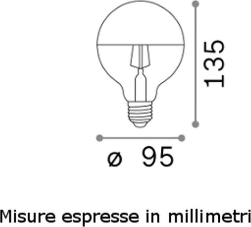 Lampadina-Ideal-Lux-CLASSIC-157597-LED-E27-GLOBO-D095-8W-3000K-cri80-satin-mezza