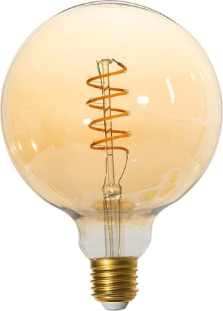 Lampadina LED Filamento ExtraStar G125SP 500LM 2200K E27 Grande Retrò Luce Calda