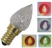 LAMPADINA VOTIVA E14 2 LED 24V.