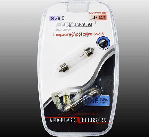 Lampadine Di Posizione Sv8.5 Maxtech L-p041 12v-5w/41mm Lampadine Ultra Luminose Auto e Moto/Parti per auto/Luci lampadine e indicatori/Lampadine/Lampadine per esterno Trade Shop italia - Napoli, Commerciovirtuoso.it