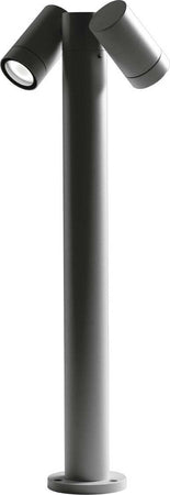 Lampioncino-esterno-Gea-Led-GES1123-70H-GU10-LED-antracite-lampada-terra-spot-orientabile-moderna-alluminio