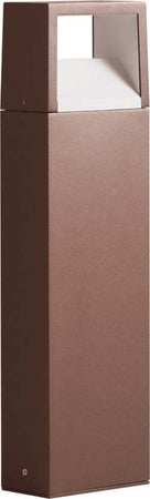 Lampioncino-esterno-Gea-Led-GES1161-50H-LED-CCT-marrone-lampada-terra-classico-alluminio