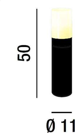 Lampioncino-esterno-Perenz-MATCH-6786-A-E27-LED-lampada-terra-giardino