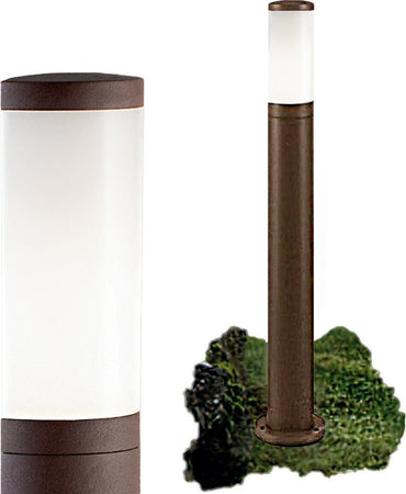 Lampioncino-esterno-Sovil-PANAMA-827-36-E27-LED-IP65-80H-alluminio-corten-lampada-terra-esterno