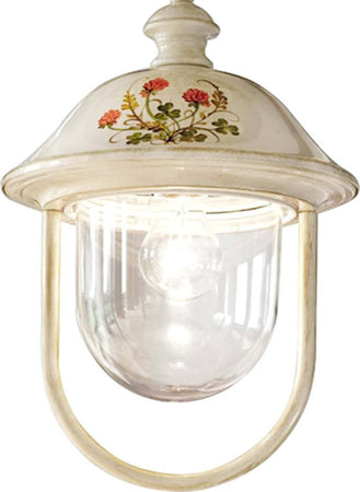 Lampioncino-palo-classico-Ferroluce-BARI-A303-TE-E27-LED-alluminio-lampada-terra