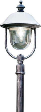 Lampioncino-palo-classico-Ferroluce-BARI-A304-TE-E27-LED-alluminio-lampada-terra
