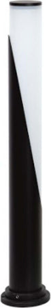 Lampioncino-palo-moderno-Garden-Luce-1001-1-H80-E27-GR-LED-alluminio-lampada-terra