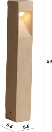 Lampioncino-Toscot-SMITH-P129.2C-95-IP65-1.7W-LED-270LM-3000°K-lampada-terra-rustica-esterno