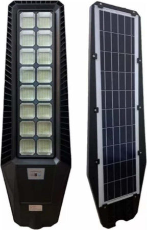 LAMPIONE-800W-PANNELLO-SOLARE-INTEGRATO-CREPUSCOLARE-IP65-LUCE-Fredda-130lm/w