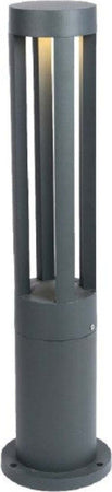 Lampione-Giardino-Lampada-12-Watt-Led-Terra-Esterno-Ip65-Lampioncino-Grigio-Es28
