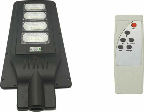 LAMPIONE LED CON PANNELLO SOLARE CREPUSCOLARE 120W LUCE FREDDA IP65 Con TELECOMANDO Illuminazione/Illuminazione per esterni/Lampioni Zencoccostore - Formia, Commerciovirtuoso.it
