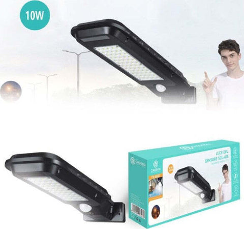 Lampione-Pannello-Solare-Sensore-Fotovoltaico-60-Led-Faro-Stradale-10-W-Tx-9327