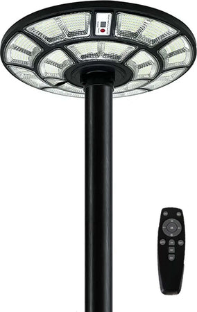 LAMPIONE-SOLARE-Luce-LED-2000W-UFO-Sensore-di-MOVIMENTO-E-CREPUSCOLARE-IP66