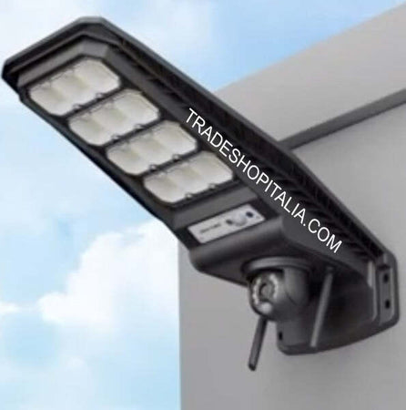 Lampione-Solare-Sensore-Di-Movimento-E-Telecomando-Con-Telecamera-Ip-Integrata