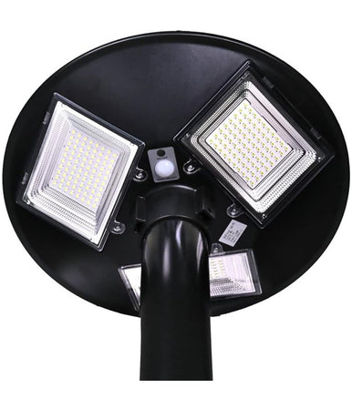 Lampione Solare Ufo A Led 1500lmn Per Esterno Ip65 150w Con Sensore Di Movimento