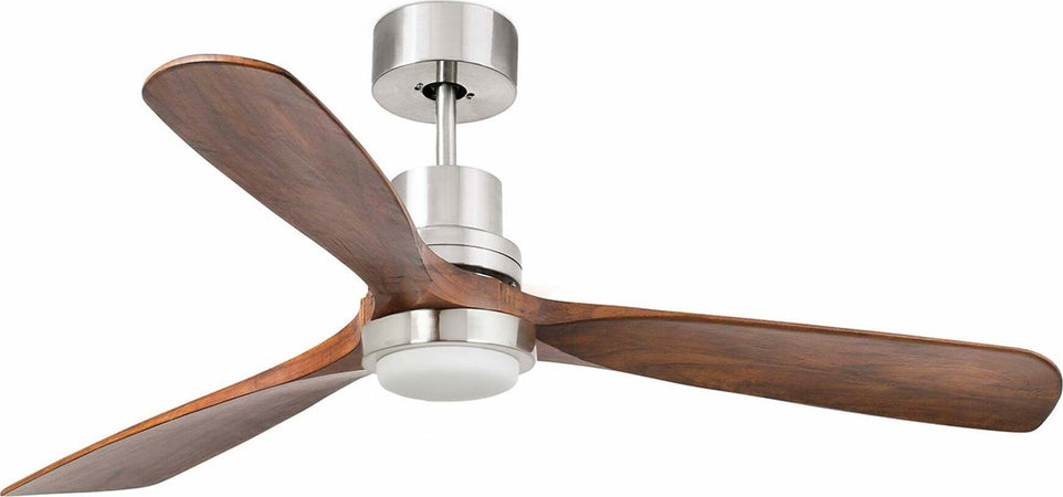 LANTAU L LED Ventilatore da soffitto nichel opaco con motore DC Fai da te/Prodotti per la costruzione/Riscaldamento e raffreddamento/Sistemi mobili di climatizzazione/Ventilatori/Ventilatori da soffitto Led Mall Home - Napoli, Commerciovirtuoso.it