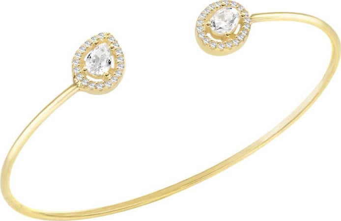 Lauren-P.---Bracciale-rigido-pietre-taglio-ovale-e-taglio-goccia-Laura-P.
