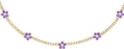 LAUREN-P.---CHOKER-TENNIS-CON-FIORI-LAVANDA-Laura-P.