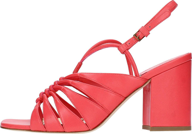 LAURENCE-DECADE-Sandali-Corallo-da-donna