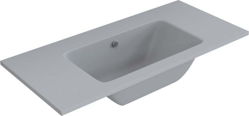 Lavabo ad Incasso Mineral Marmo Colore Grigio Cenere Mobile composizione bagno Fai da te/Attrezzature per cucine e bagni/Attrezzature per bagni/Lavandini bagno/Incassato Ogomondo - Martina Franca, Commerciovirtuoso.it