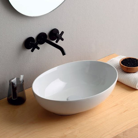 Lavabo-da-appoggio-in-ceramica-Mini-Shell-Bianco-Lucido