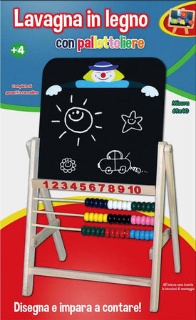 Lavagna-in-legno-con-Pallottoliere-Kidz-Corner