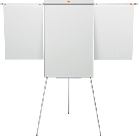 Lavagna portablocco Classic con cavalletto - 100x68 5 cm - bracci estensibili - bianco - Nobo Cancelleria e prodotti per ufficio/Archivio ufficio e accessori per scrivania/Lavagne e bacheche/Lavagne a fogli mobili Eurocartuccia - Pavullo, Commerciovirtuoso.it