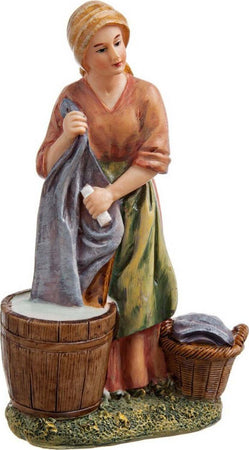 Lavandaia in poliresina personaggio per presepe h 16 cm Casa e cucina/Decorazioni per interni/Addobbi e decorazioni per ricorrenze/Decorazioni natalizie/Presepi/Statuine e fondali per il presepe MagiediNatale.it - Altamura, Commerciovirtuoso.it