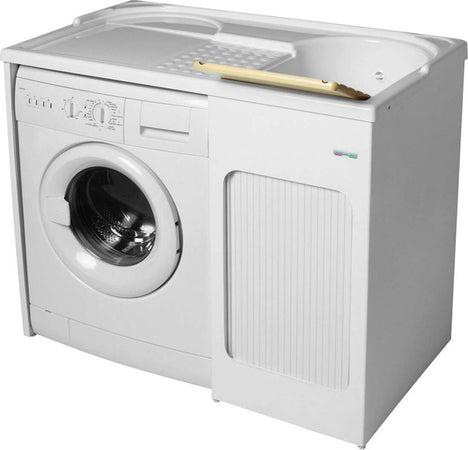 Lavatoio-Colavene-Lavacril-Vasca-a-Destra-106x60-Con-Tavola-Lavapanni-In-Legno