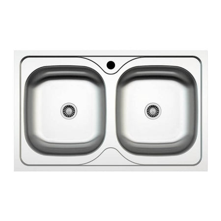 Lavello 79x50 Classic 170 incasso doppia vasca