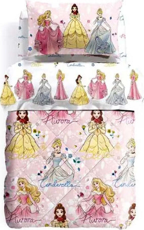 Le PRINCIPESSE CALEFFI TRAPUNTA SINGOLA 1 PIAZZA COTONE DISNEY Casa e cucina/Tessili per la casa/Biancheria per la cameretta/Trapunte e copriletti La Bottega del Risparmio - Bari, Commerciovirtuoso.it