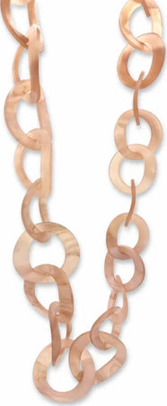 Leclaf Collana Donna Lunga Con Anelli in Resina Viola Pastello Nichel Free Senza Chiusura 90cm Moda/Bijoux a piccoli prezzi/Collane/Collane a catena You Store - Messina, Commerciovirtuoso.it