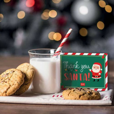 Legami---Kit-Per-Lettera-A-Babbo-Natale,-Set-Lettera-Unisex,-Contiene-Busta,-Lettere-Da-Compilare,-Cartolina,-Foglio-Adesivi,-Dettagli-In-Lamina-glitter,-Carta-Certificata-Fsc