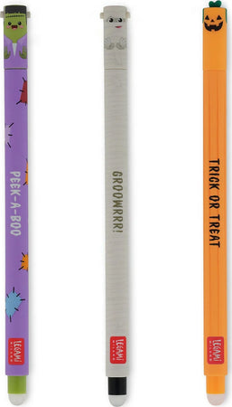 Legami Set Di 3 Penne Gel Cancellabili Hallowen Edition Casa e cucina/Decorazioni per interni/Addobbi e decorazioni per ricorrenze/Decorazioni per Halloween Cartoleria Deja Vu - Crotone, Commerciovirtuoso.it