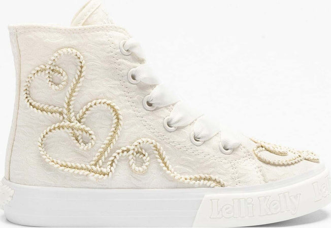 Lelli-Kelly-Sneakers-Bimba-in-Tela-Alte-Egle-Omaggio-Cerchietto