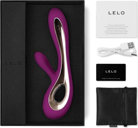 Lelo Soraya 2 Deep Rose Vibratore per Lei Vibratore Rabbit Stimolazione Simultanea Punto G Spot E Clitoride Salute e cura della persona/Erotismo e contraccezione/Sex toys/Vibratori/Vibratori Rabbit Kondorama - Martinsicuro, Commerciovirtuoso.it