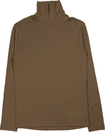 LEMAIRE-Long-Sleeve-Turtle-Neck-in-Green-Beige-da-uomo