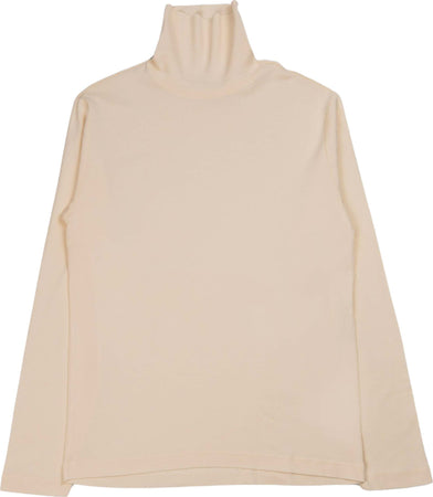 LEMAIRE-Long-Sleeve-Turtle-Neck-in-White-Meringa-da-uomo