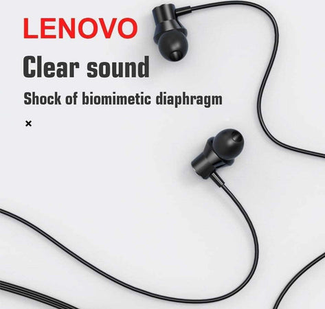 Lenovo-Hf130-Auricolari-Con-Filo-Rossi