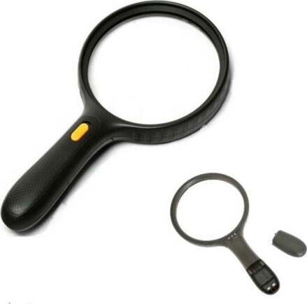 Lente Ingrandimento Da Lettura 3 Led Luce 1.8x 5x Lente Supplementare Aoyu Cancelleria e prodotti per ufficio/Archivio ufficio e accessori per scrivania/Accessori da scrivania e archiviazione/Lenti di ingrandimento Trade Shop italia - Napoli, Commerciovirtuoso.it