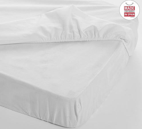 Lenzuolo Regolabile - Culla 70 70X140X1 Cm Liso E Bianco Casa e cucina/Tessili per la casa/Biancheria per culle e lettini/Biancheria bebè/Lenzuola da culla La Casa Del Bebè - Napoli, Commerciovirtuoso.it